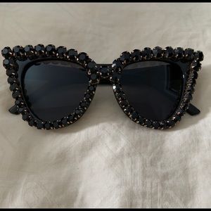 Rhinestone sunglasses